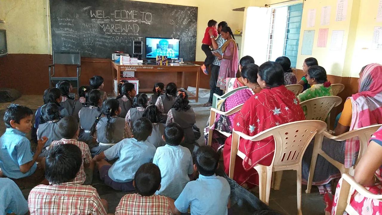 Technology-enabled classroom session