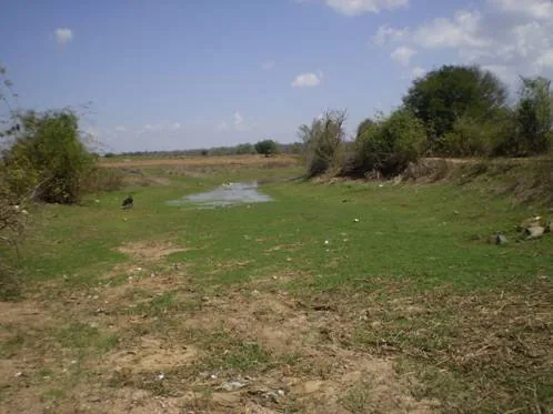 Traditional water body prior to rehabilitation